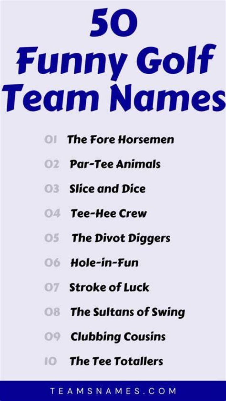155 Ladies Golf Team Names You’ll Love
