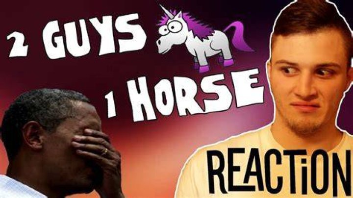 2 GUYS 1 HORSE REACTION (JTehAnonymous and 8BitBrigadier) YouTube