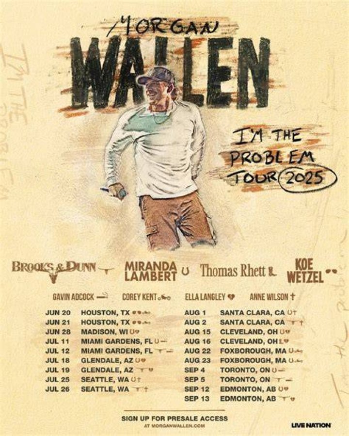23+ Wallen Tour Bus SheridonShayn