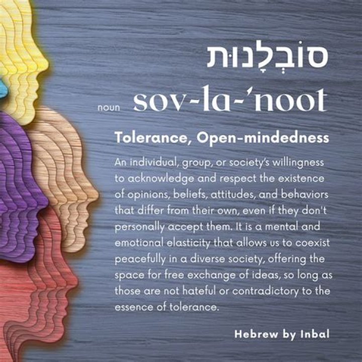 A Jewish Voice For Tolerance And Understanding