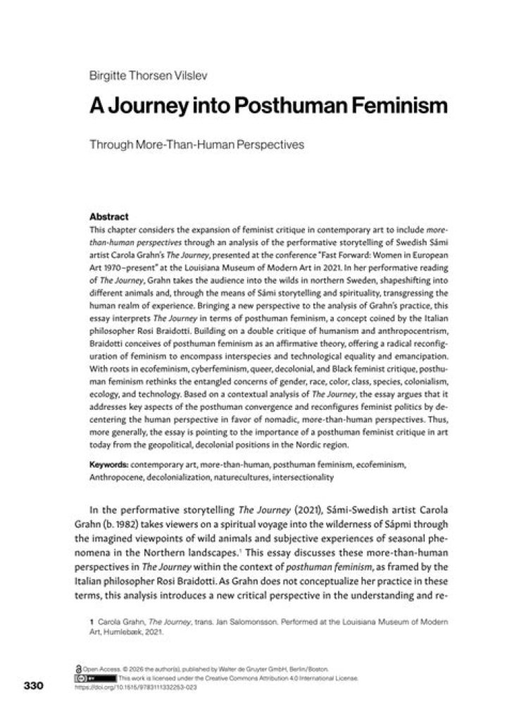 A Journey Into Intimate Perspectives