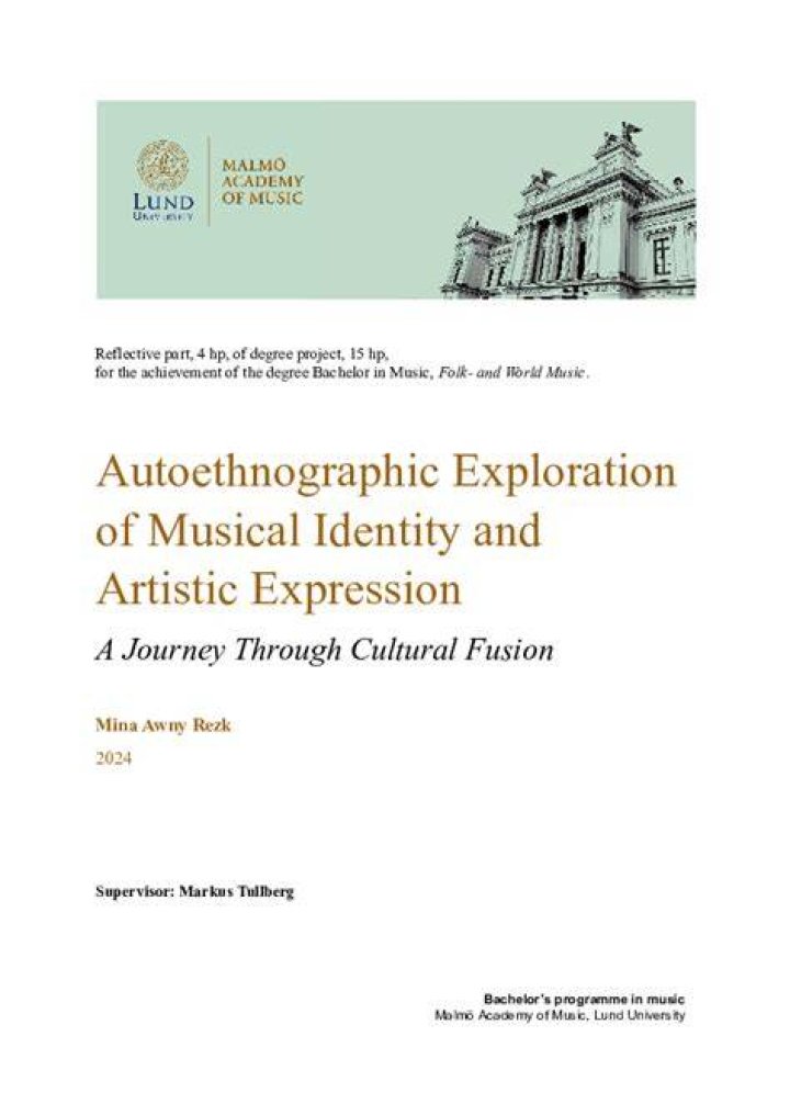 A Journey Of Identity And Cultural Exploration