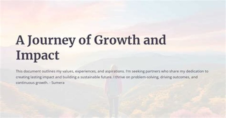 A Journey Of Love, Growth, And Impact