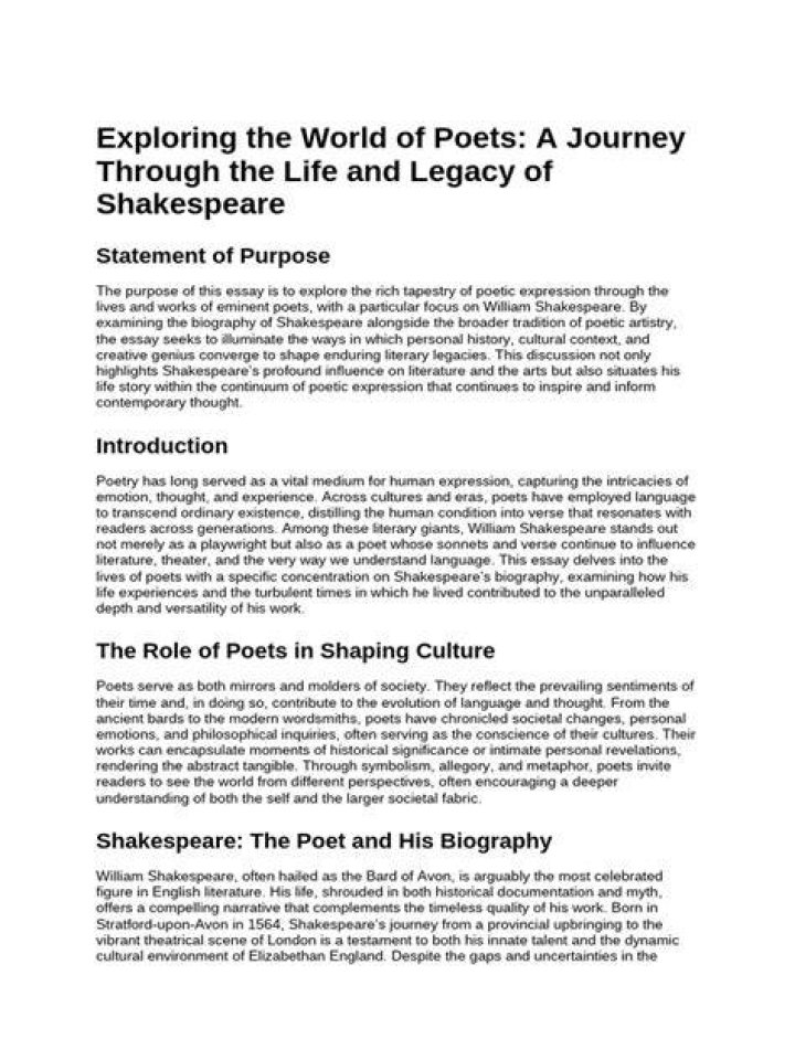 A Journey Through Life And Legacy