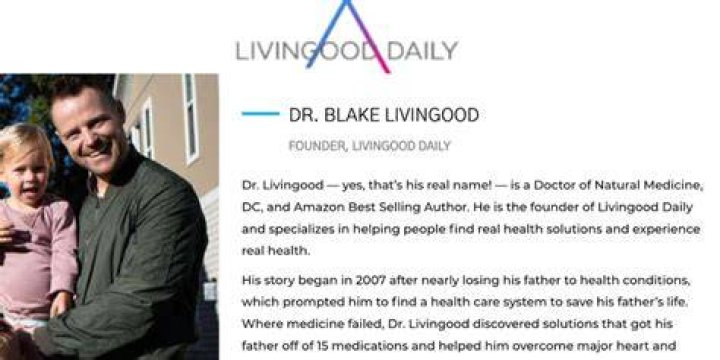About Dr. Livingood Dr. Livingood