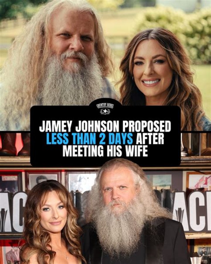 All About Country Star Jamey Johnson: His Wife, Marriage, Children