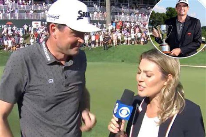 Amanda Balionis Renner tells fans to &lsquo;calm down&rsquo; after Keegan Bradley