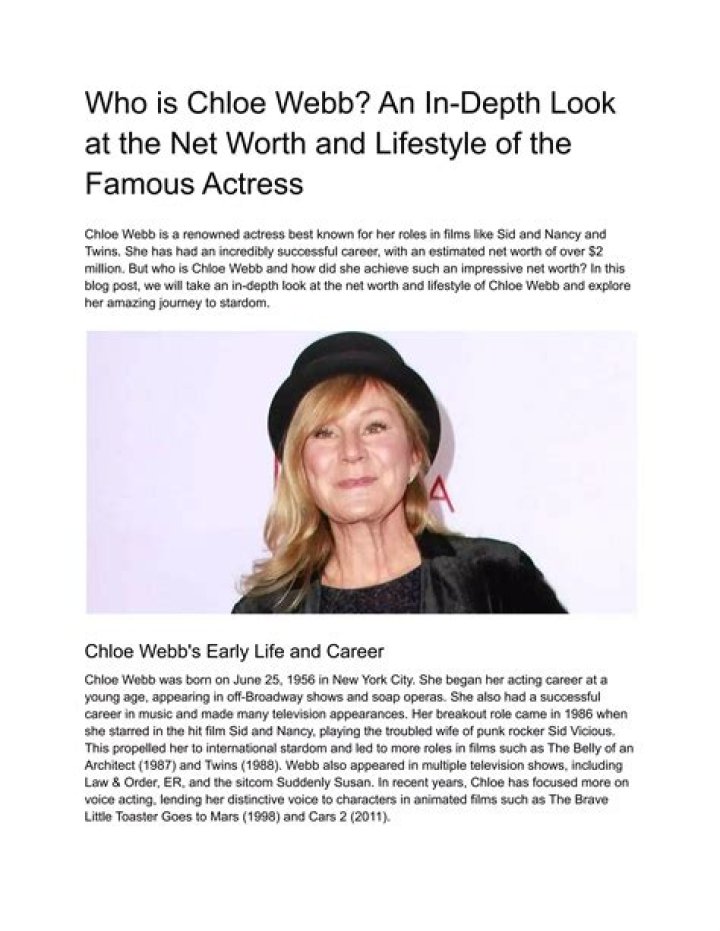An In-Depth Look At Her Net Worth