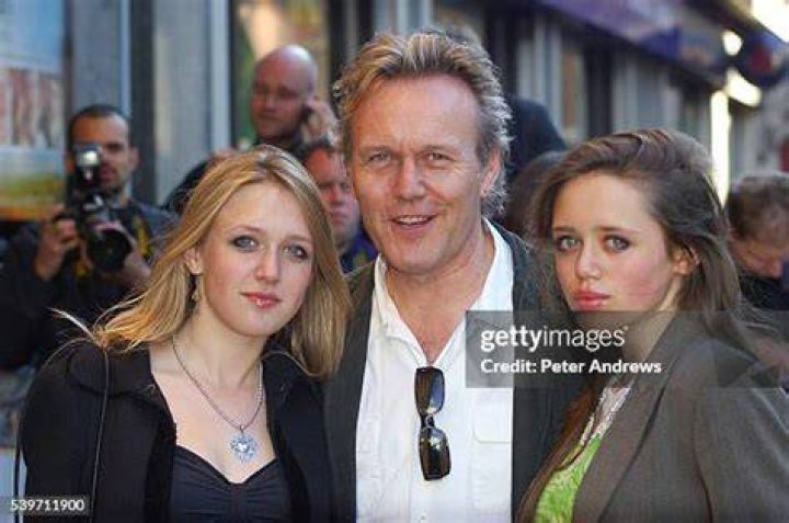 Anthony Head and daughters Stock Editorial Photo &copy; s_bukley 17728443