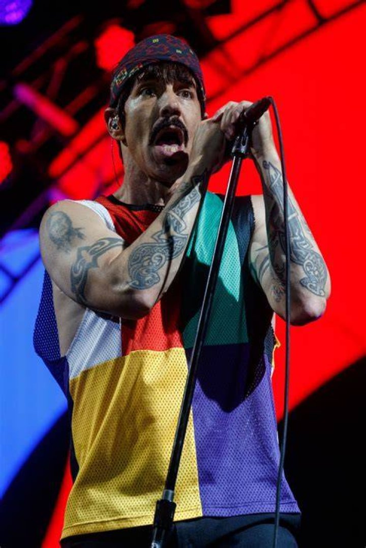 Anthony Kiedis M&eacute;xico 2017, Red Hot Chili Peppers Red hot chili