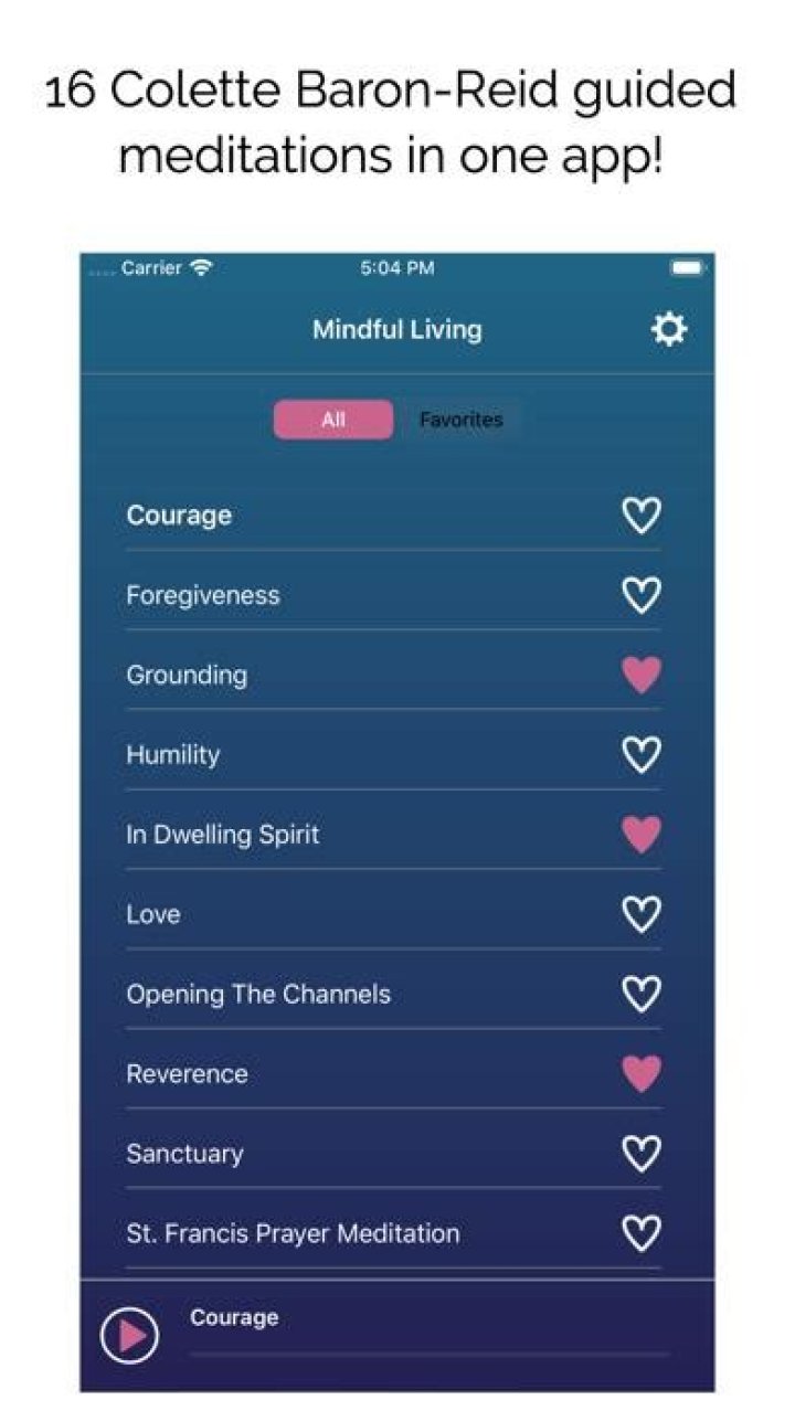 App Insights Mindful Living Meditations Apptopia