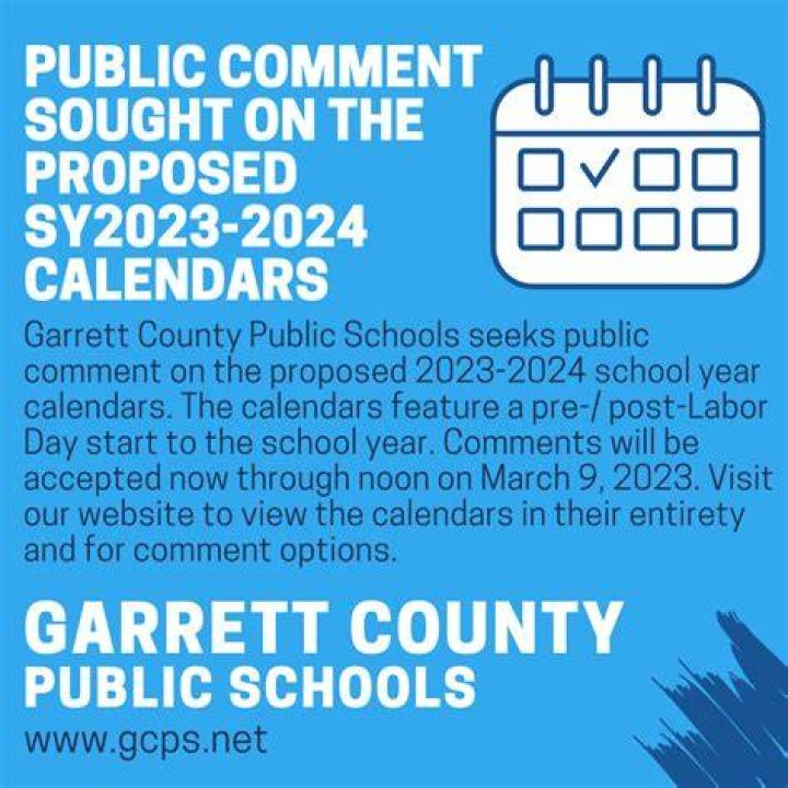 Are Garrett County schools open today?