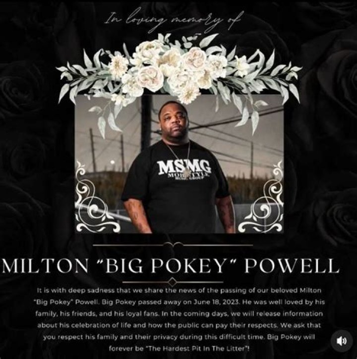 Big Pokey Cause Of Death |