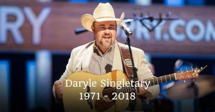 Breaking: Country Music Star Daryle Singletary Dies Of Heart Attack