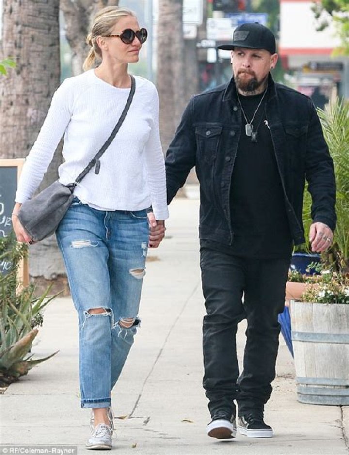 Cameron Diaz and husband Benji Madden head to Hamilton in Los Angeles