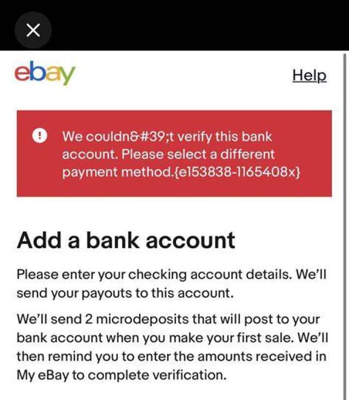 Can I sell on eBay without a bank account 2021?