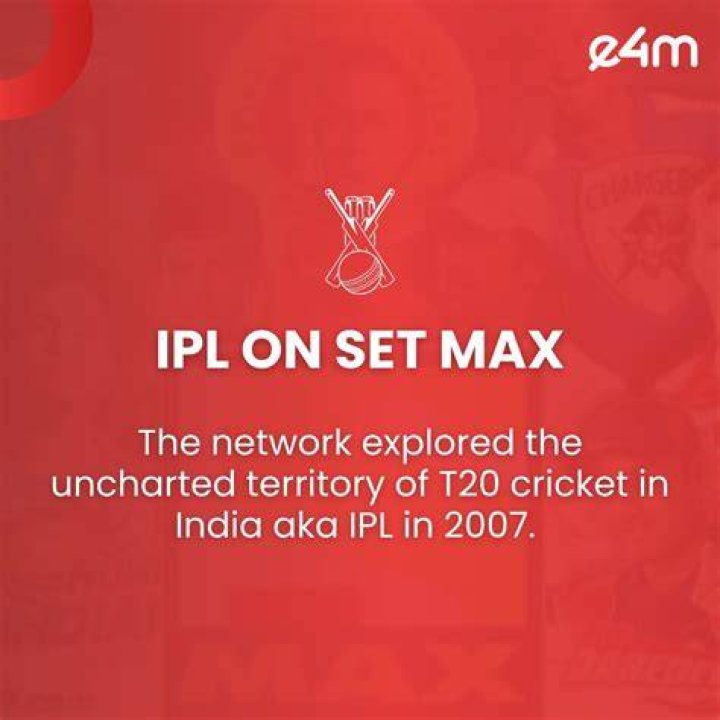 Can I watch IPL on Set Max?
