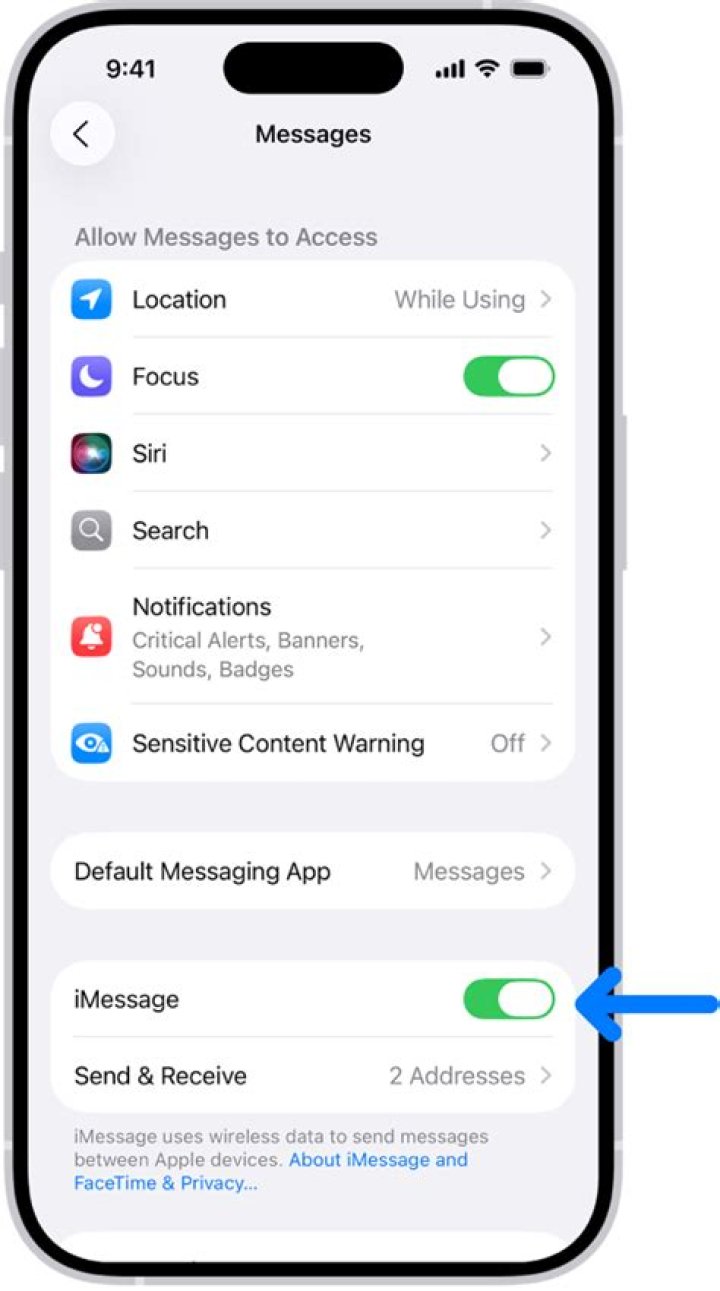 Can Imessage receive Facebook messages?