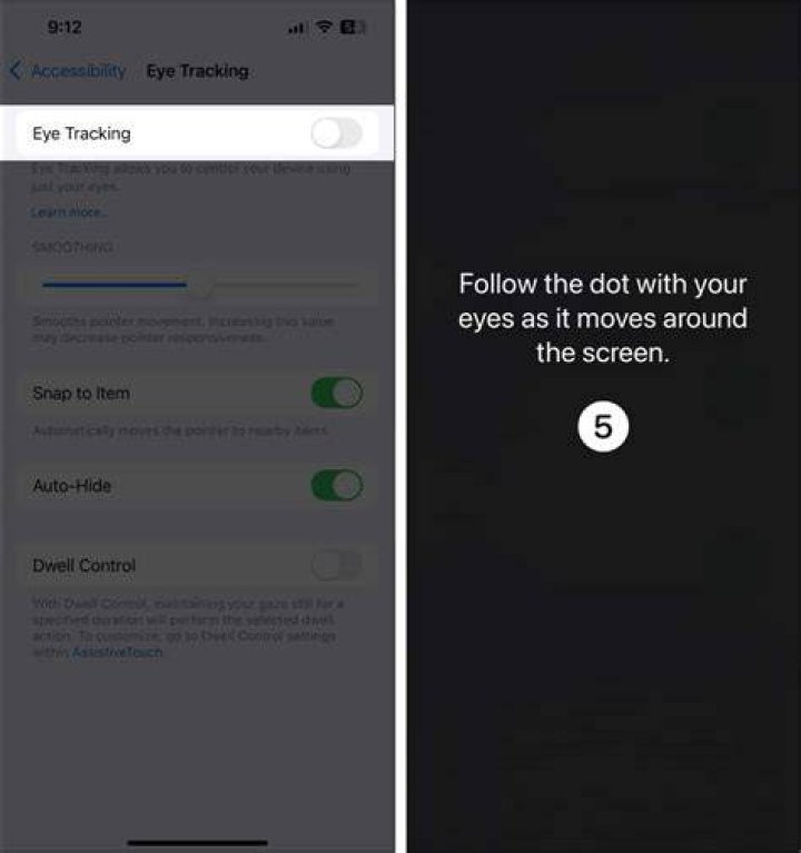 Can iPhone do eye-tracking?