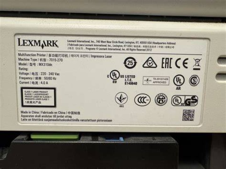Can Lexmark MX310dn scan?