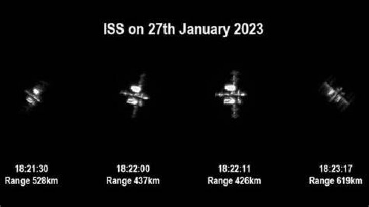 Can the ISS be seen with a telescope?