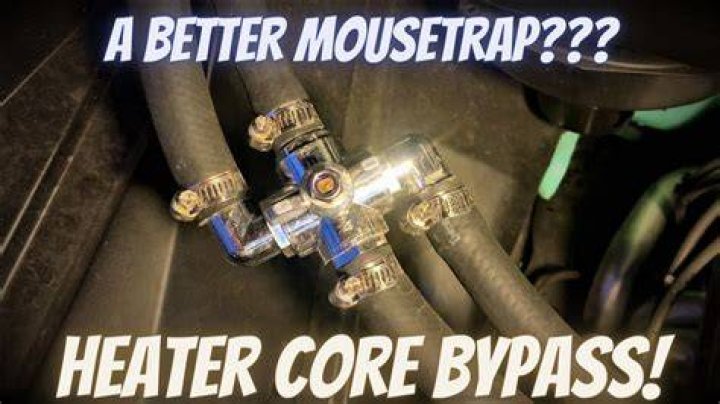 Can you bypass the heater core?