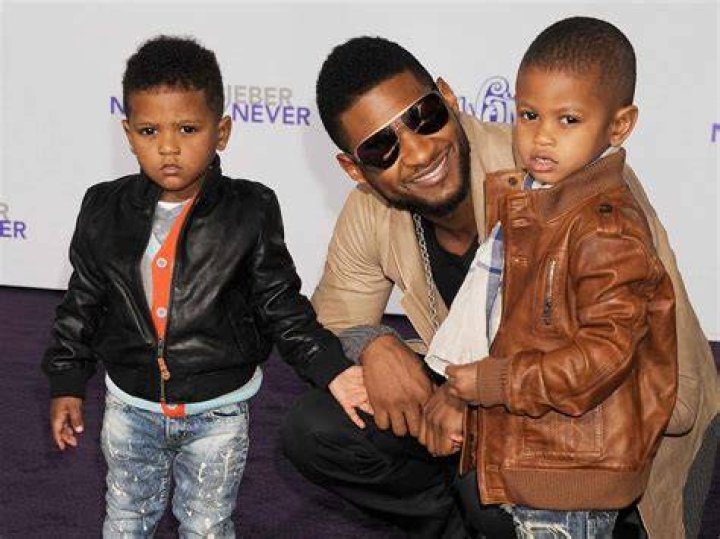 Celebrity Kids Usher Raymond V (Cinco) Celebrates His 5th Birthday