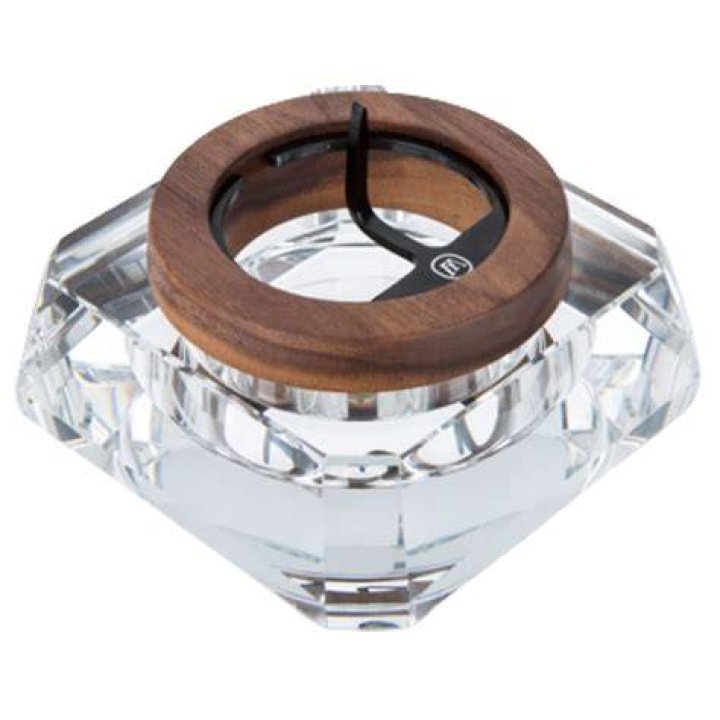 Cenicero De Cristal Marley Natural Accesorios Zamnesia