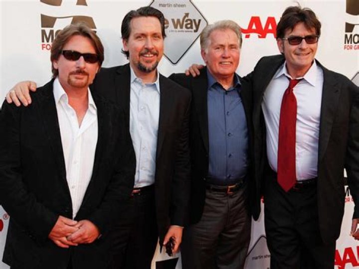 Charlie Sheen and Brothers Emilio Estevez Celebrity siblings
