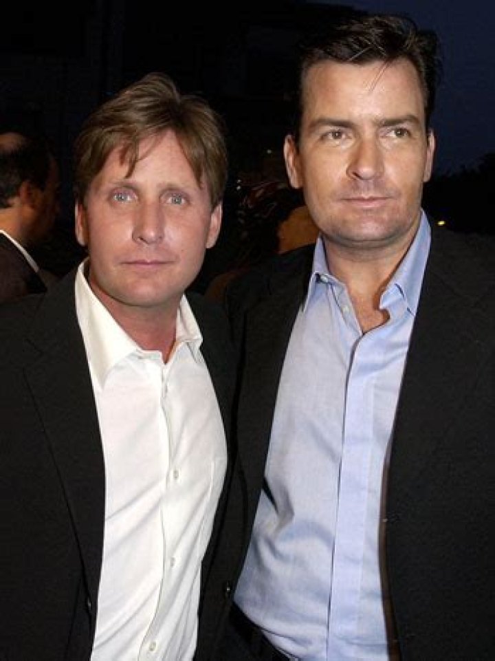 Charlie Sheen And Emilio Estevez, Brothers In Hollywood
