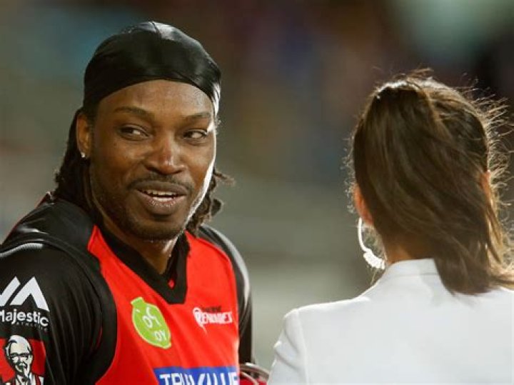 Chris Gayle says asking Mel McLaughlin out for drink during interview