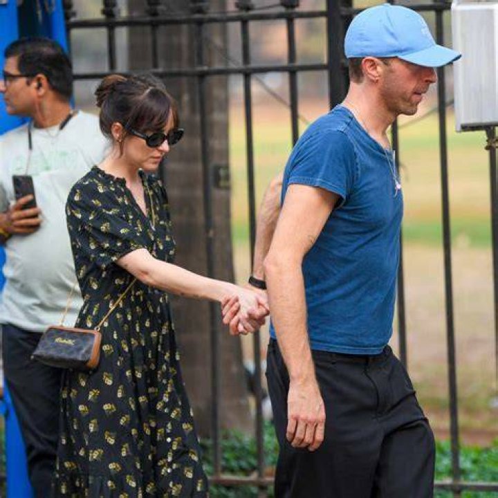 Chris Martin and Dakota Johnson I want what they have Vogue India