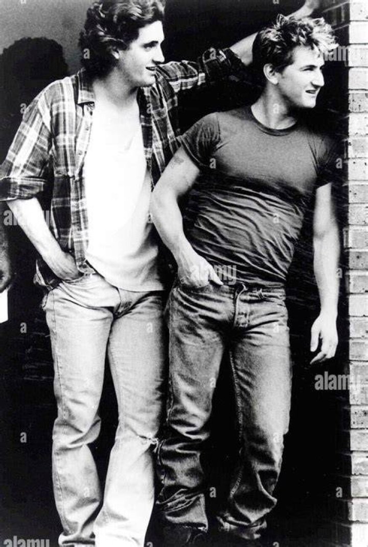 Chris Penn with his older brother Sean Penn Sean Penn Young, Chris Penn