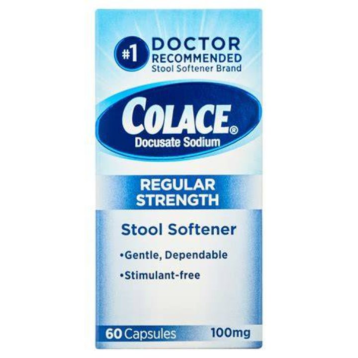 Colace Regular Stool Softener 100 mg 60 Capsules Australia Ubuy