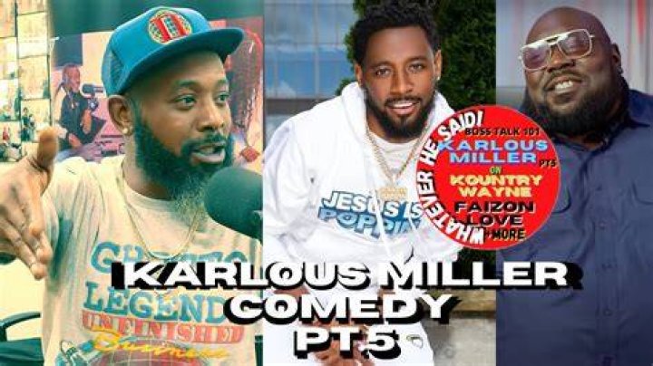 Comedian Karlous Miller YouTube