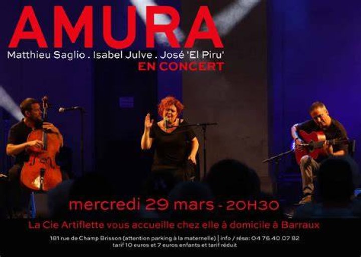 Concert de Flamenco &agrave; Barraux ! Artiflette
