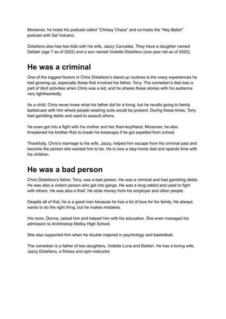 Criminal Past To Comedian's Redemption