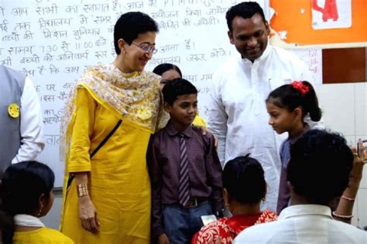 Delhi education minister Atishi Marlena at India Today Conclave 2023