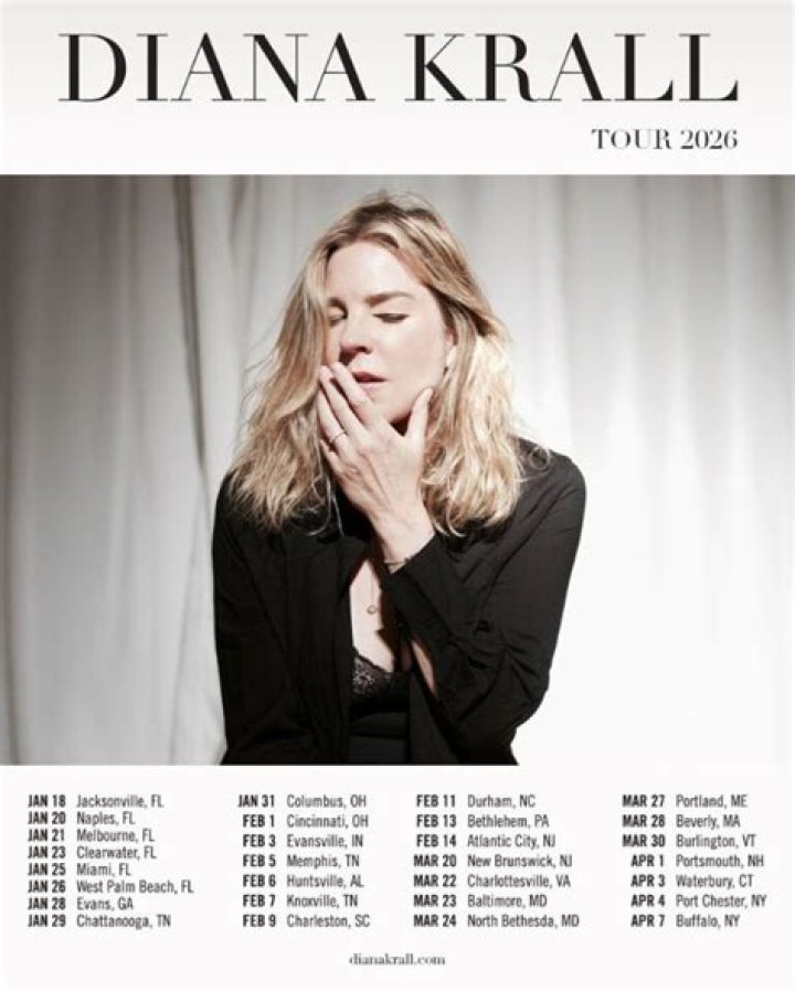 DIANA KRALL WORLD TOUR 20172018 » Idaho Senior Independent