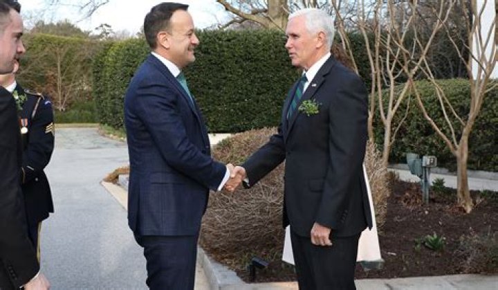Did Leo charm Mike Pence by writing to his mammy? Extra.ie