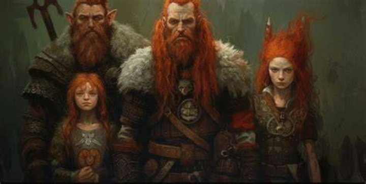 Did Vikings have red hair?