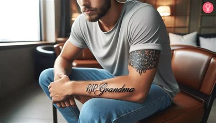 Discover The Profound Meaning Behind Grandma Tattoos For Guys