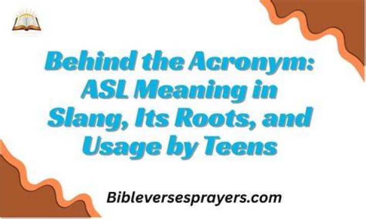 Discovering The Meaning Behind The Acronym