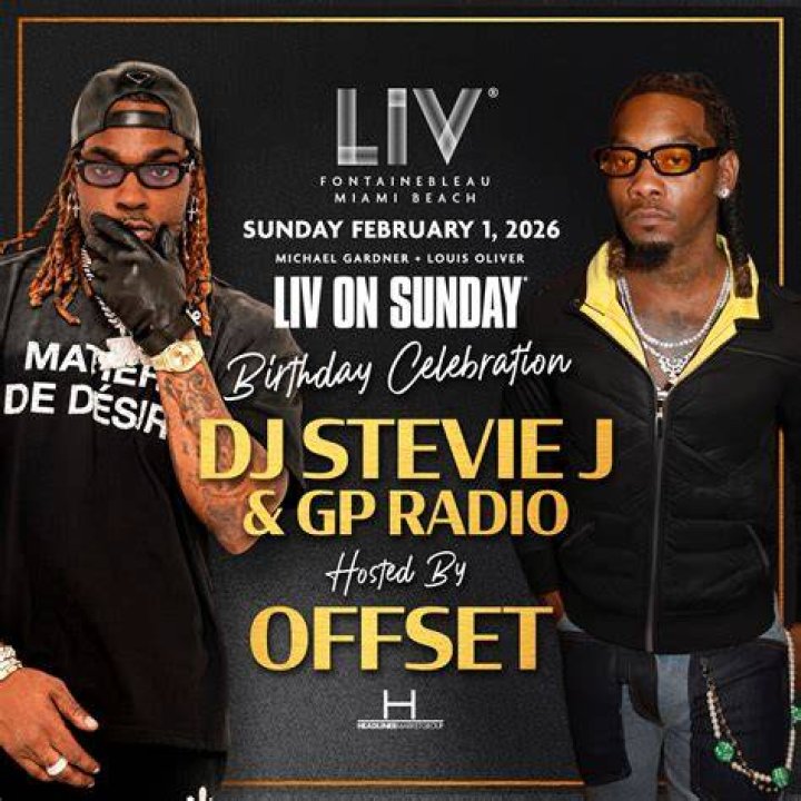 DJ Stevie J Birthday Celebration Tickets at LIV in Miami Beach by LIV
