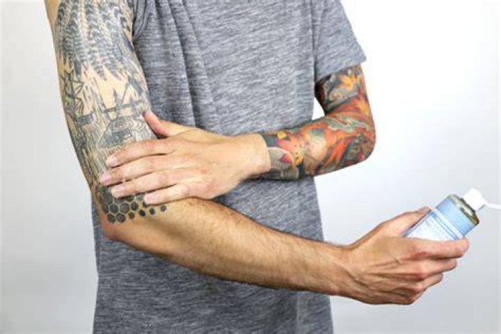 Do you wash your tattoo when it's peeling? ·