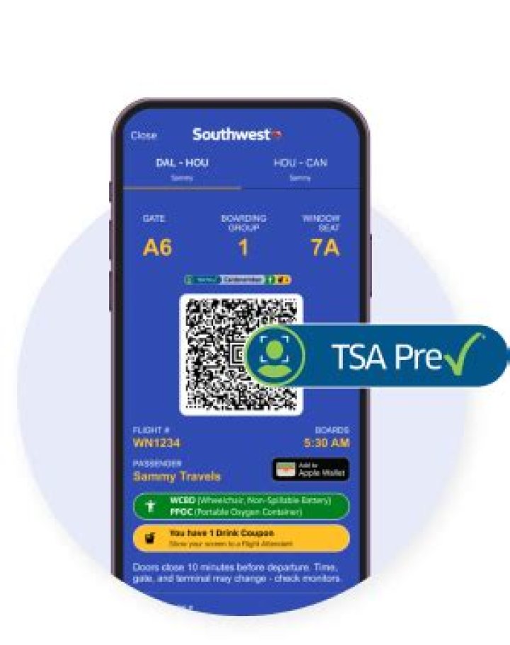 Does southwest recognize TSA PreCheck?