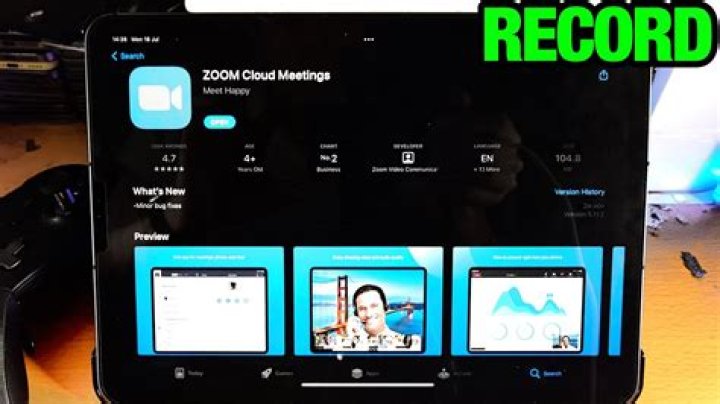 Does zoom work on iPad 2?