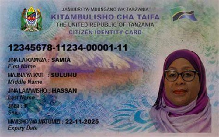Download NIDA number Copy Online National ID (NIDA)