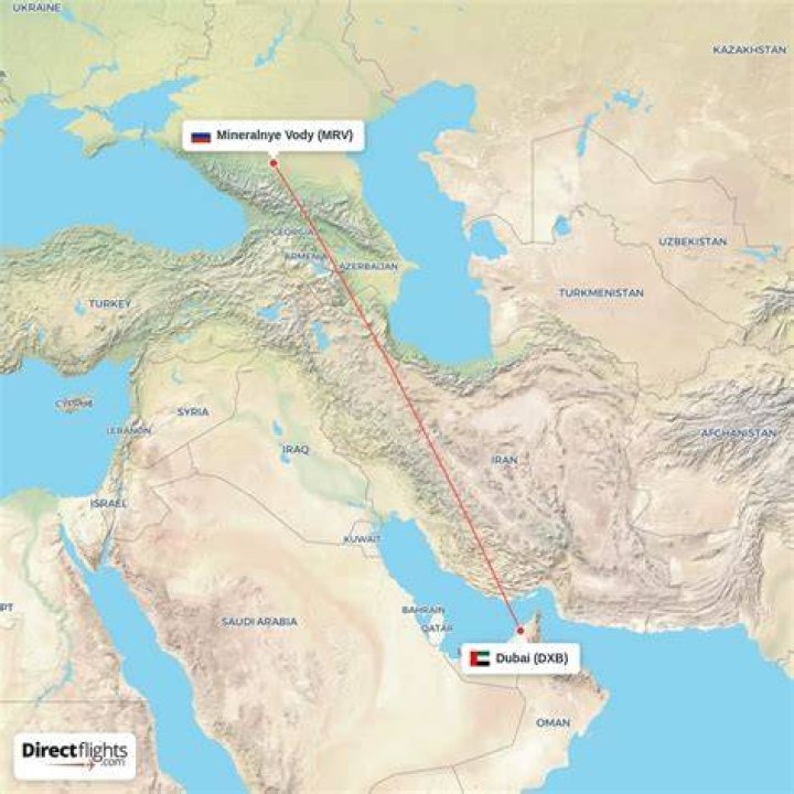 Dubai (DXB) to Mineralnye Vody (MRV) flights from AED 1195 flydubai