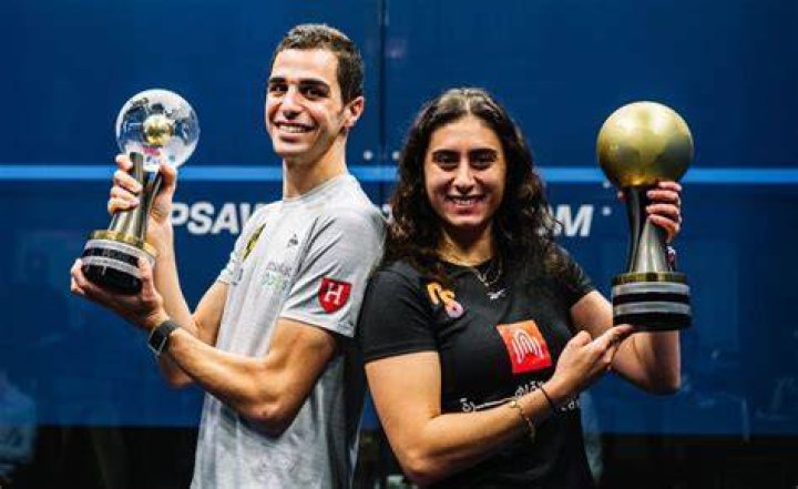 Egypt’s Ali Farag and Nour El Sherbini crowned world champions in